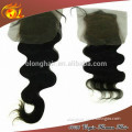 100% Full Cuticle Natural Color 20'' Body Wave Brazilian Virgin Hair Lace Frontal Closures